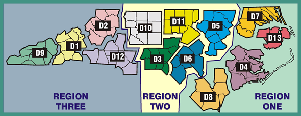 Regional & District Map