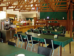 Mountain Training Facility dining hall